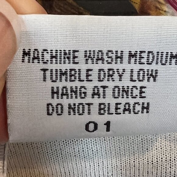 Vintage Baroque Jacket XL 80s Black Pink Gold Avait Sportif Zip Track - Picture 7 of 8